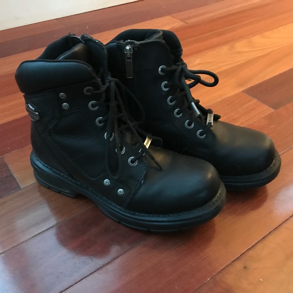 Harley Davidson motorcycle boots size 8